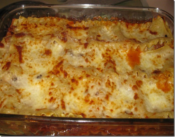 Chicken And Mushroom Lasagna