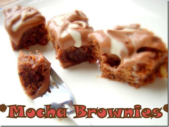 mocha brownies