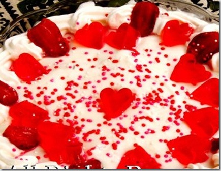 Harlequin Strawberry Trifle 