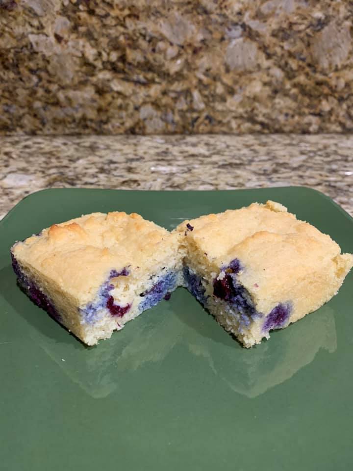 keto blueberry scones